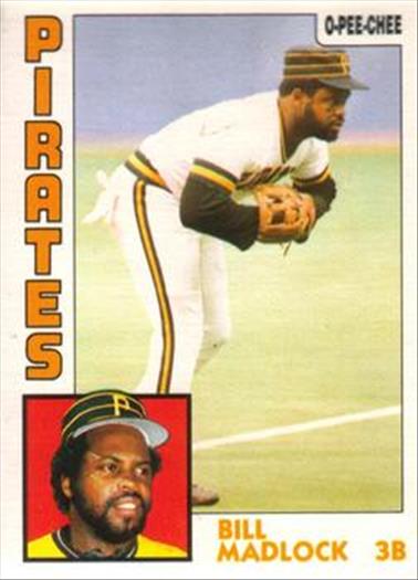 1984 O-Pee-Chee Baseball Cards 250     Bill Madlock